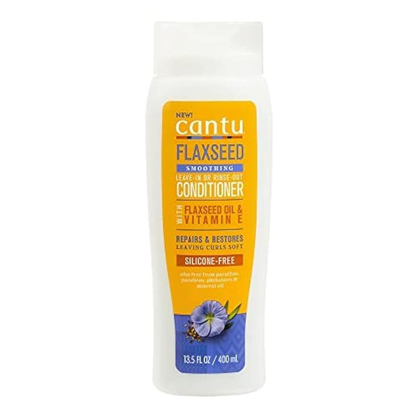 Cantu Flaxseed Conditioner Leave-In Or Rinse-Out 13.5 Ounce