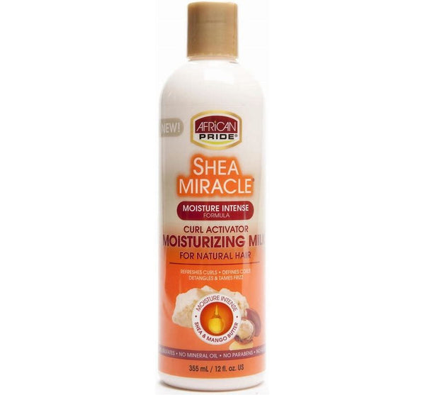 Share Product African Pride Shea Miracle Curl Activator Moisturizing Milk, Natural Hair