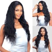 Shake-N-Go Virgin Remy Hair Weave Glossy 3 Bundles Body Wave