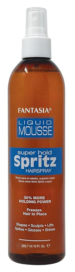 Fantasia IC Liquid Mousse Spritz Firm Hold Hair Sprays 10 Oz, Free Shipping. Fantasia IC. Styling