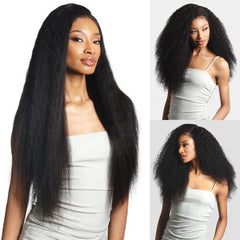 Shake-N-Go Virgin Remy Hair Weave Glossy 3 Bundles Wet N Wavy Bohemian Curl