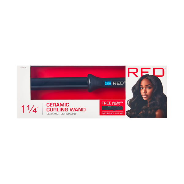Ceramic Curling Wand Set With Interchangeable Barrels For Smooth Curls Fast Heating Curling Iron With Glove For Long-Lasting Frizz-Free Styles  SKU: CIW04 types ︰ 1-1-4-curling-wand