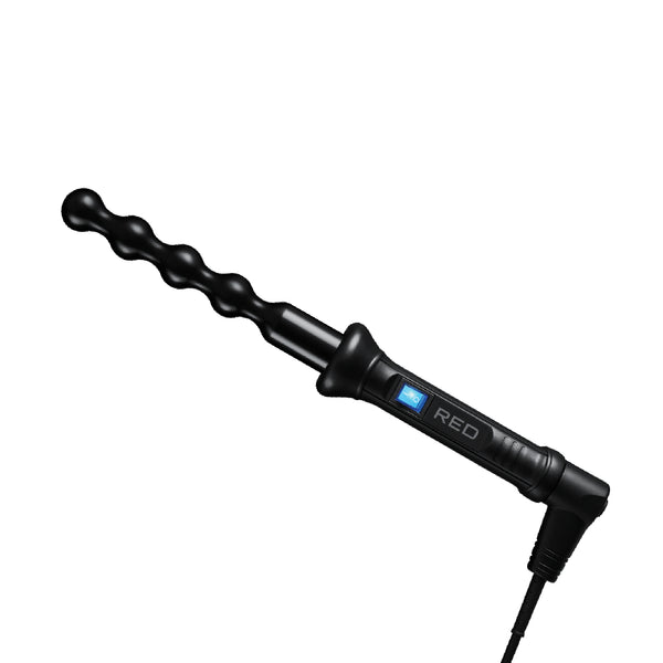 red by kiss KISS - RED 1' TO 1/2' bubble CURLING WAND