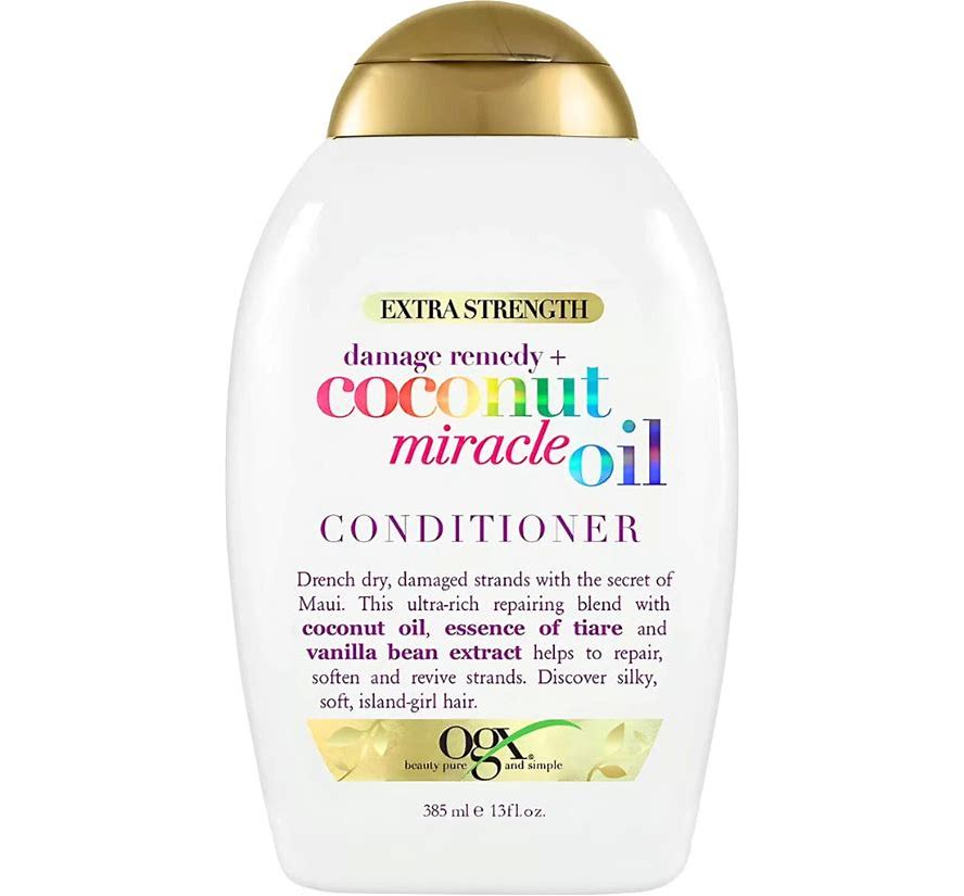 OGX Extra Strength Damage Remedy + Coconut Miracle Oil Conditioner - 13 Oz