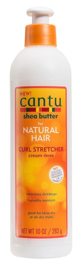 Cantu Natural Hair Curl Stretcher Cream Rinse 10 Ounce