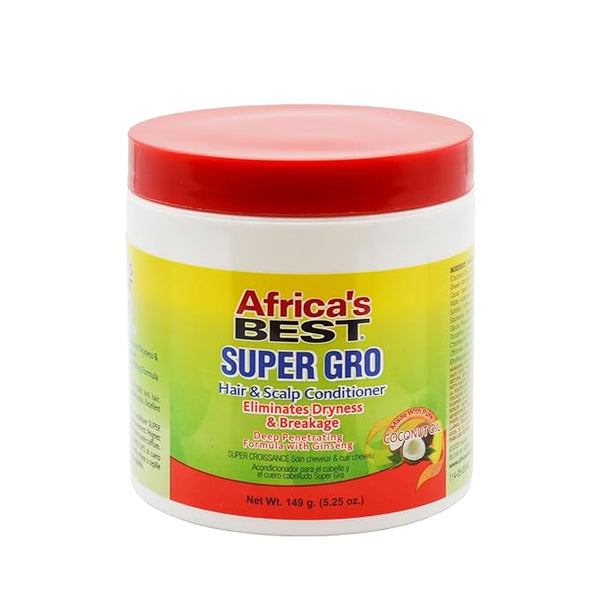 Africa's Best Super Gro Hair and Scalp Conditioner, 5.25 Oz