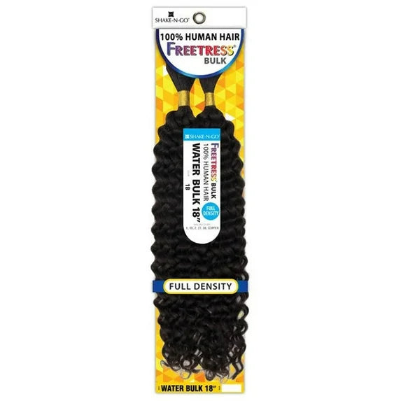 FreeTress Human Hair Braids - Water Bulk 18"