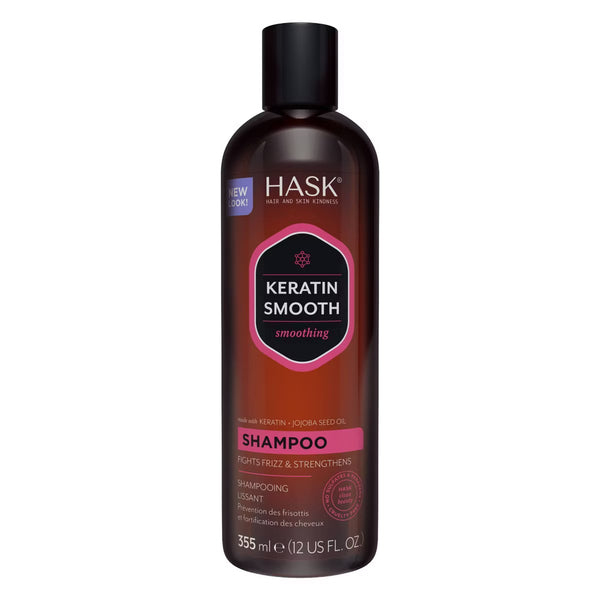 Hask Keratin Protein Smoothing Shampoo - 12 fl oz