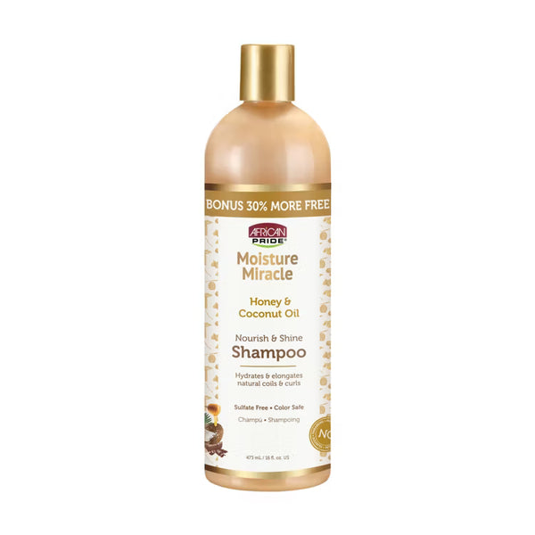 African Pride Honey & Coconut Oil Shampoo - 16 fl oz