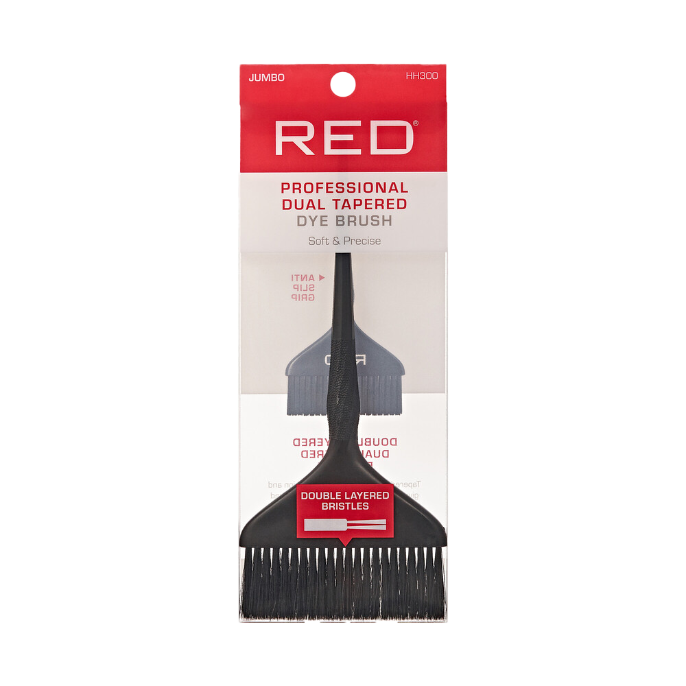RED PROF. DUAL TAPERED DYE BRUSH