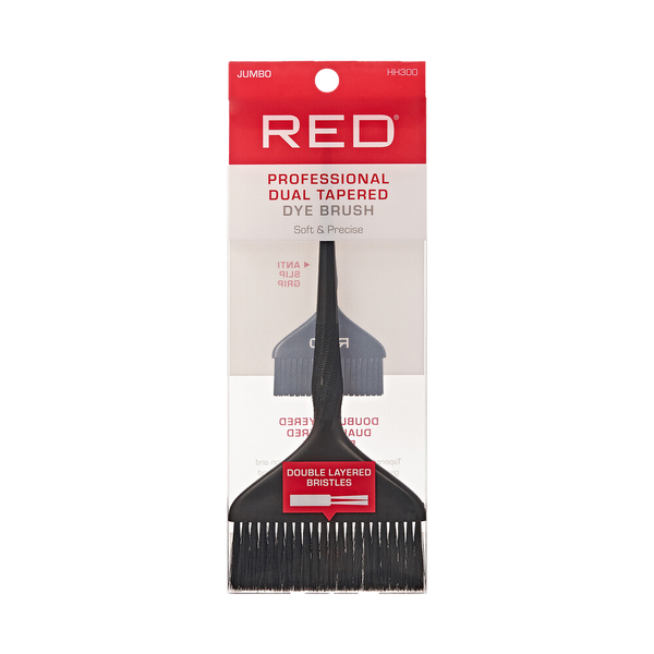 RED PROF. DUAL TAPERED DYE BRUSH