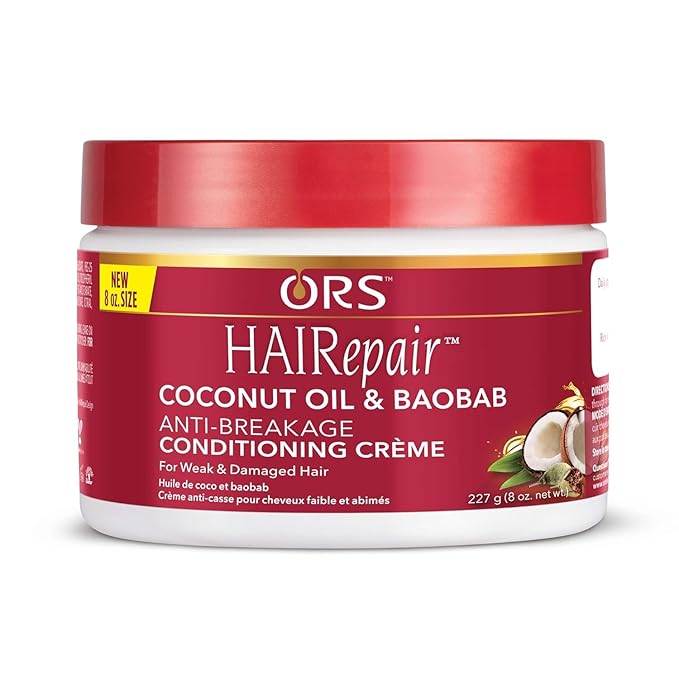 ORS HAIRepair Coconut Oil and Baobab Anti-Breakage Conditioning Creme 8 Ounces