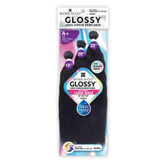 Shake-N-Go Virgin Remy Hair Weave Glossy 3 Bundles Wet N Wavy Loose Wave