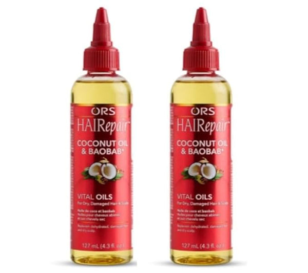 ORS HAIRepair Coconut Oil & Baobab Vital Oils For Dry Damage Hair & Scalp 4.3 Ounce