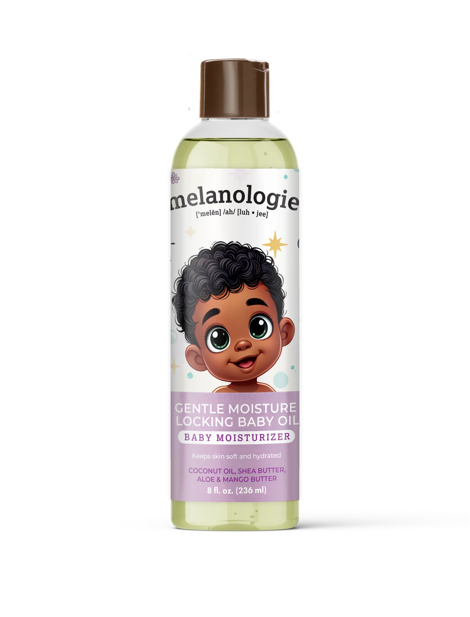 MELANOLOGIE Gentle Moisture Locking Baby Oil