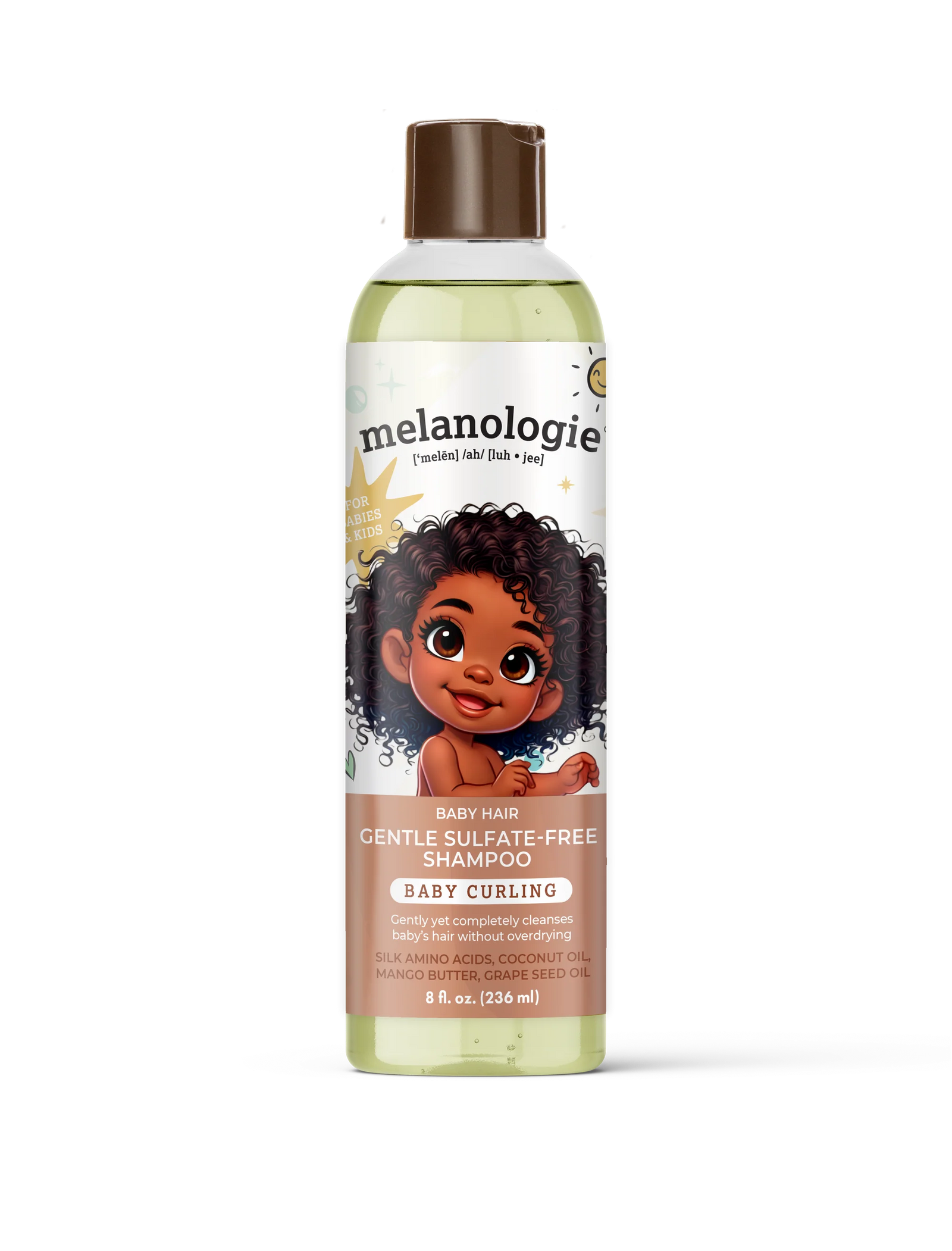 MELOANOLOGIE Baby Hair Gentle Sulfate Free Baby Shampoo