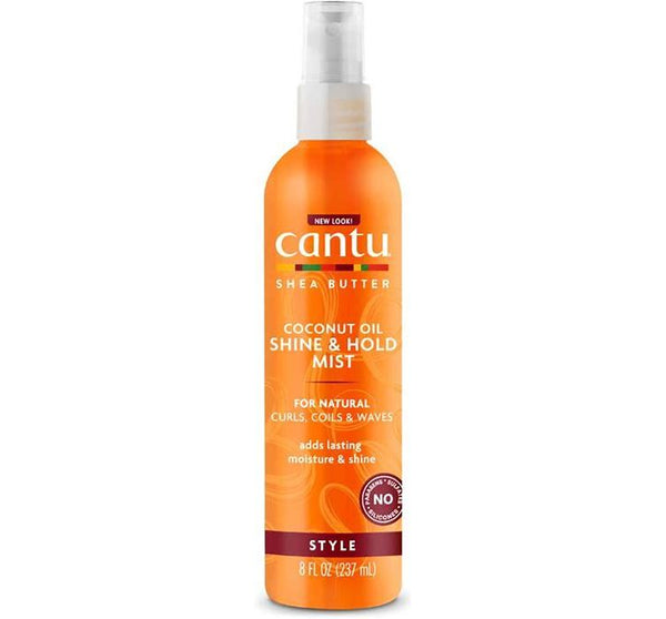 Cantu Shea Butter For Natural Hair Coconut Oil Shine & Hold Mist 237 Ml