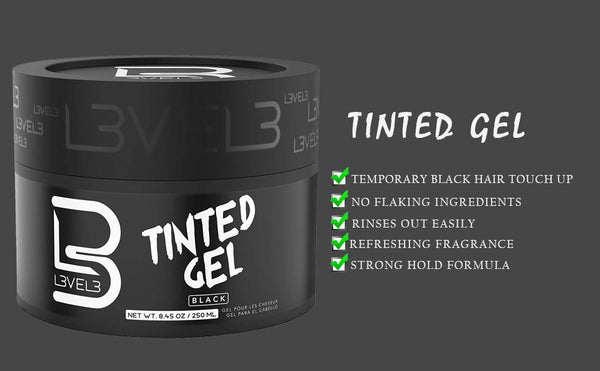 Level 3 Tinted Gel Black — product view