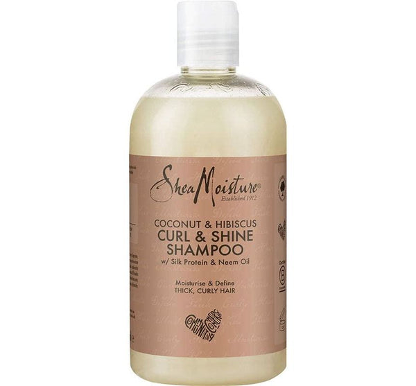 Shea Moisture Moisture Coconut & Hibiscus Curl & Shine Shampoo