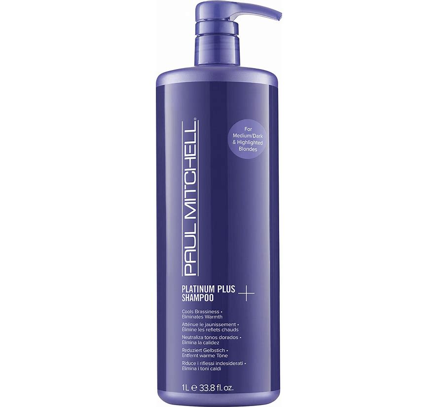 Paul Mitchell Blonde Platinum Plus Deep Violet Shampoo 33.8 Oz