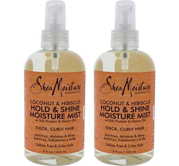 Shea Moisture Coconut&Hibiscus Hold And Shine Mist 8Oz