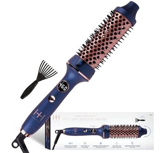 Annie Hot & Hotter Tourmaline Ceramic Digital Hot Styling Brush 1 1/2in