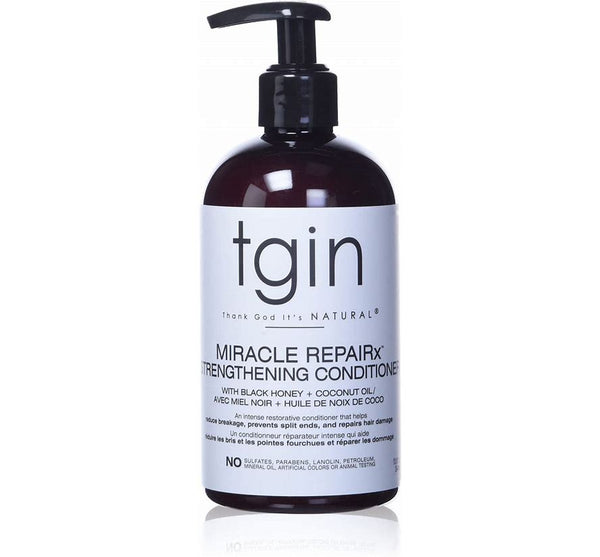 Tgin Miracle Repairx Strengthening Conditioner For Natural Hair - Dry Hair - Curly Hair - 13 Oz