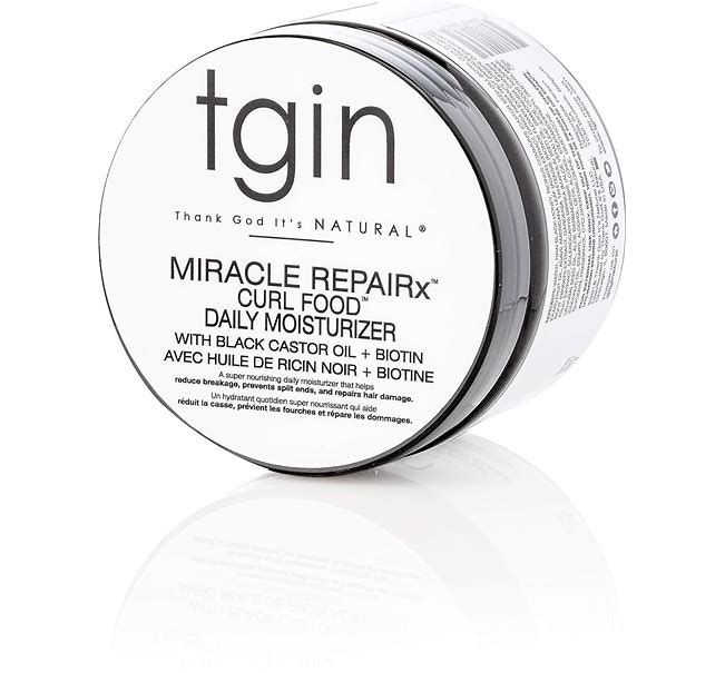 Tgin Miracle Repairx Curl Food Daily Moisturizer - 12Oz