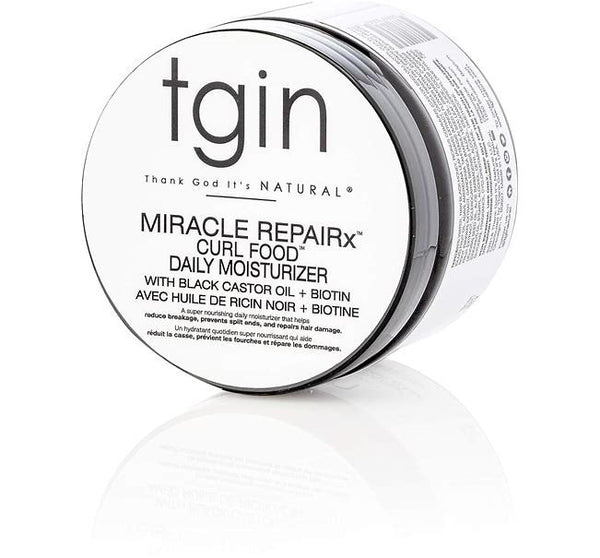 Tgin Miracle Repairx Curl Food Daily Moisturizer - 12Oz