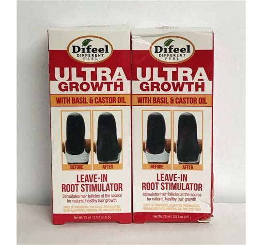 Difeel Ultra Growth Leave-In Root Stimulator W/ Basil & Castor Oil 2.5OZ