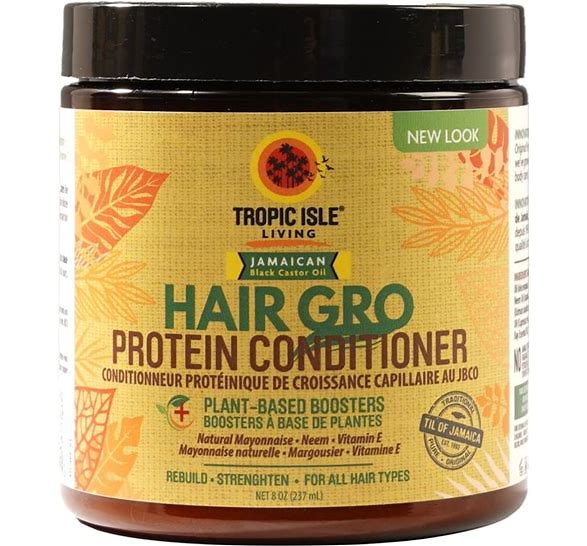 Tropic Isle Living Jamaican Black Castor Oil Protein Conditioner, 8 Oz