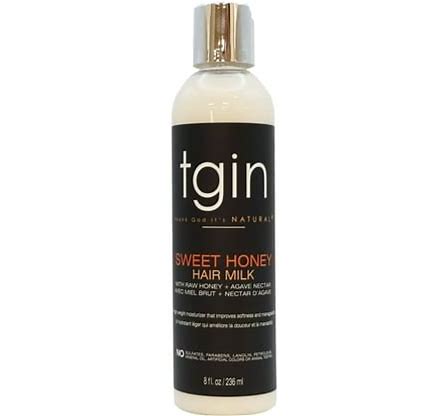 Tgin Sweet Honey Hair Milk, 8 Oz