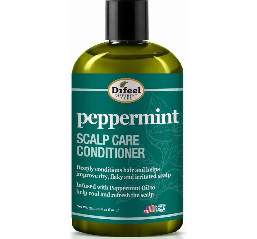 Difeel Peppermint Scalp Care Conditioner - 12 Fl Oz
