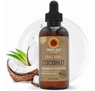 Tropic Isle Living Jamaican Black Castor Oil, 4oz