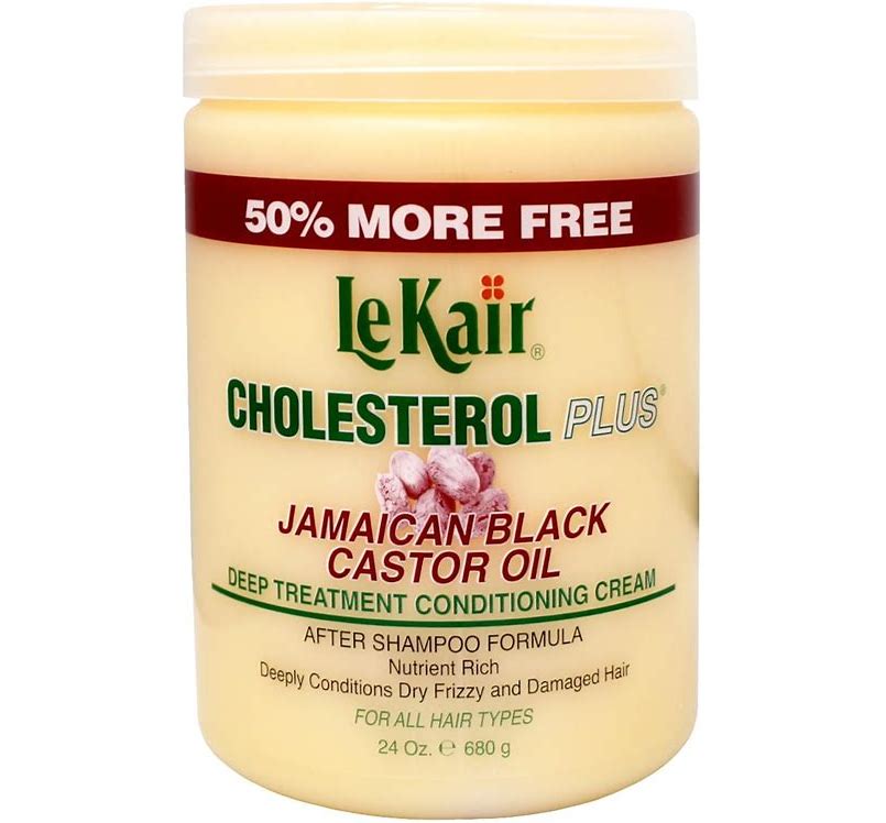 Le Kair Cholesterol Plus Jamaican Black Castor Oil Deep Treatment Conditionin