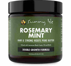 Sunny Isle Rosemary Mint Hair and Strong Roots Butter with Biotin & Jamaican Black Castor Oil