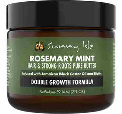 Sunny Isle Rosemary Mint Hair and Strong Roots Butter with Biotin & Jamaican Black Castor Oil