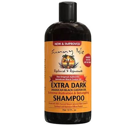 Sunny Isle Jamaican Black Castor Oil Extra Dark Extreme Hydrating Shampoo, 12 Oz