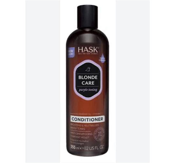 Hask Blonde Care Purple Toning Conditioner, 12 Oz
