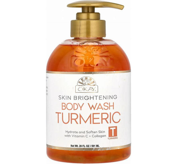 Skin Brightening, Body Wash, Turmeric, 20 Fl Oz