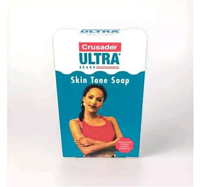 Crusader Ultra Skin Tone Soap For Even Skin Tone And Brightening, 2.85 Oz