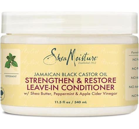 Shea Moisture 100% Pure Jamaican Black Castor Oil Leave In Conditioner