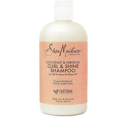 Sheamoisture Curl And Shine Coconut Shampoo