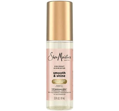 Sheamoisture Coconut & Hibiscus Smooth & Shine Oil Coconut & Hibiscus 3.3Fl Oz
