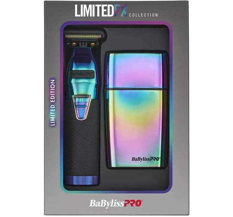Babylisspro Fxduofs2trb Limitedfx Collection Trimmer & Shaver Set Iridescent NEW
