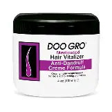 Doo Gro Medicated Hair Vitalizer Anti-Dandruff Crème Formula 4 Oz