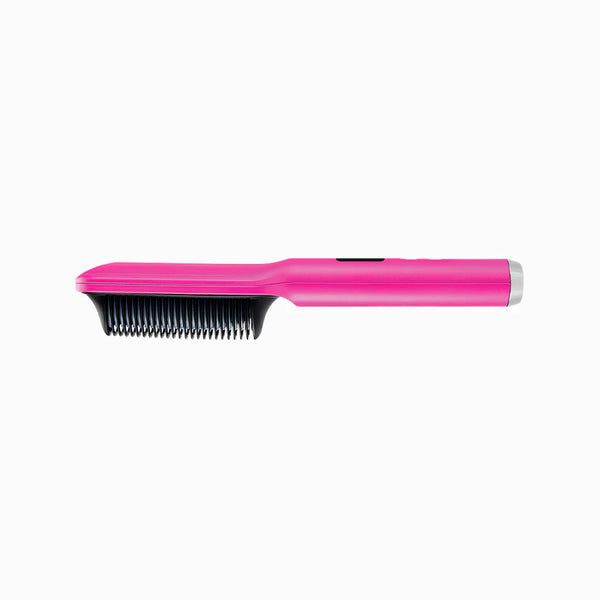Tyche Chic Hair Straightening Comb. Tyche Pink — product view