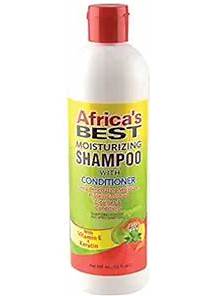 Africa’s Best Moisturizing Shampoo with Conditioner – 12 oz