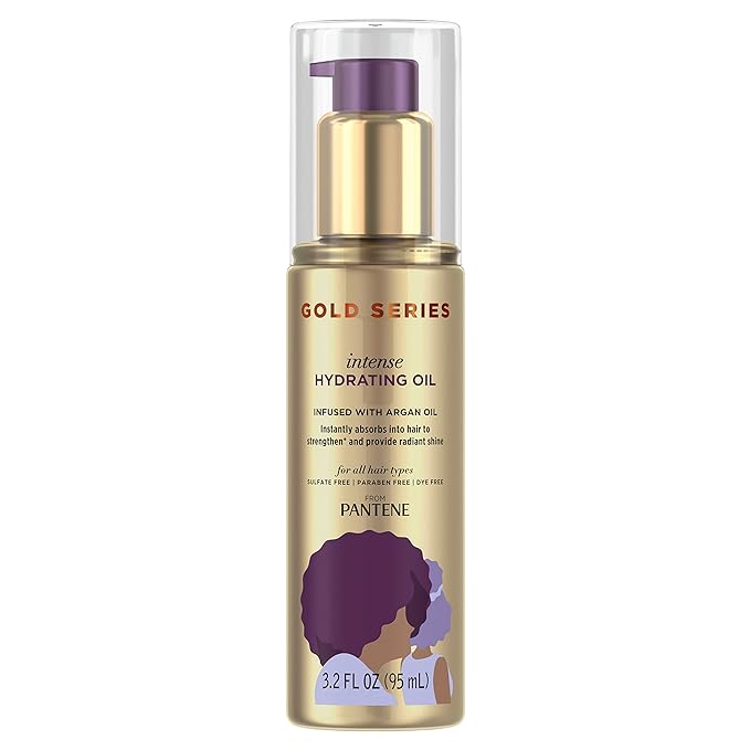 Pantene Gold Series Intense Hydrating Oil Treatment, 3.2 Fl Oz