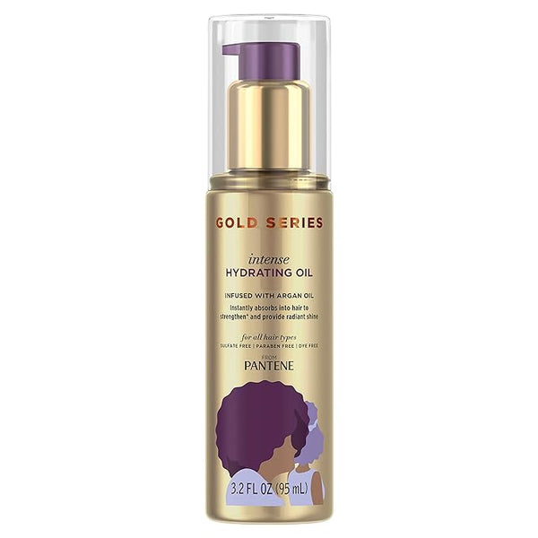 Pantene Gold Series Intense Hydrating Oil Treatment, 3.2 Fl Oz